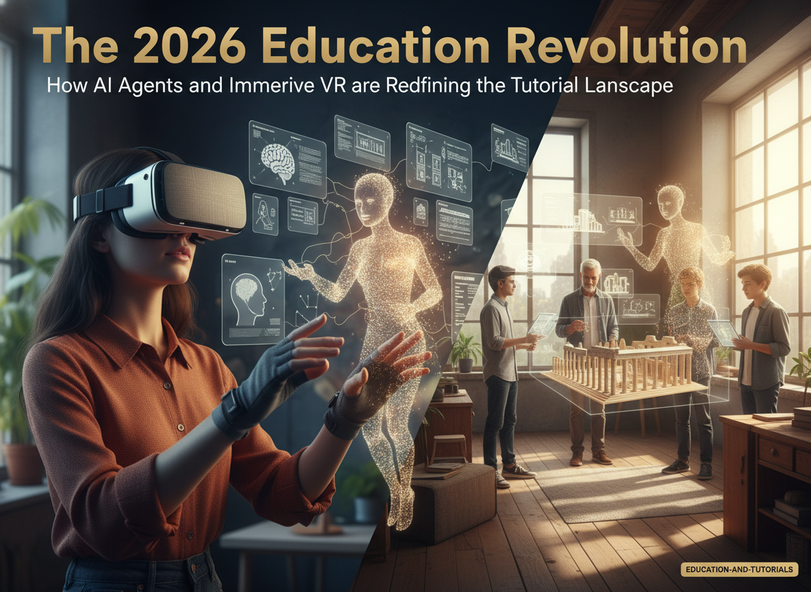 The 2026 Education Revolution: How AI Agents and Immersive VR are Redefining the Tutorial Landscape