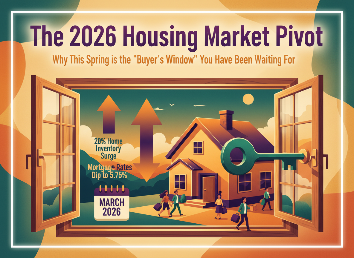 The 2026 Housing Market Pivot: Why This Spring is the 'Buyer's Window' You Have Been Waiting For