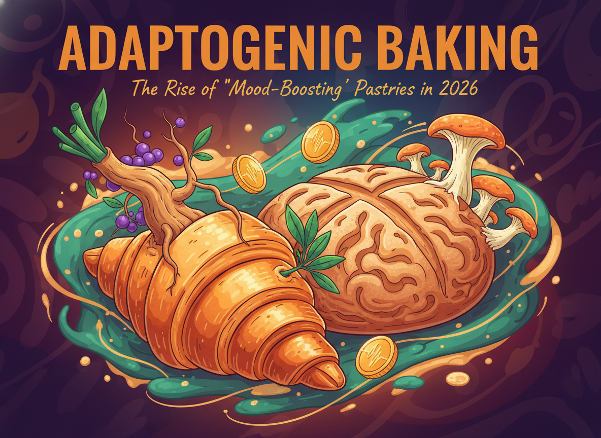 Adaptogenic Baking: The Rise of 'Mood-Boosting' Pastries in 2026