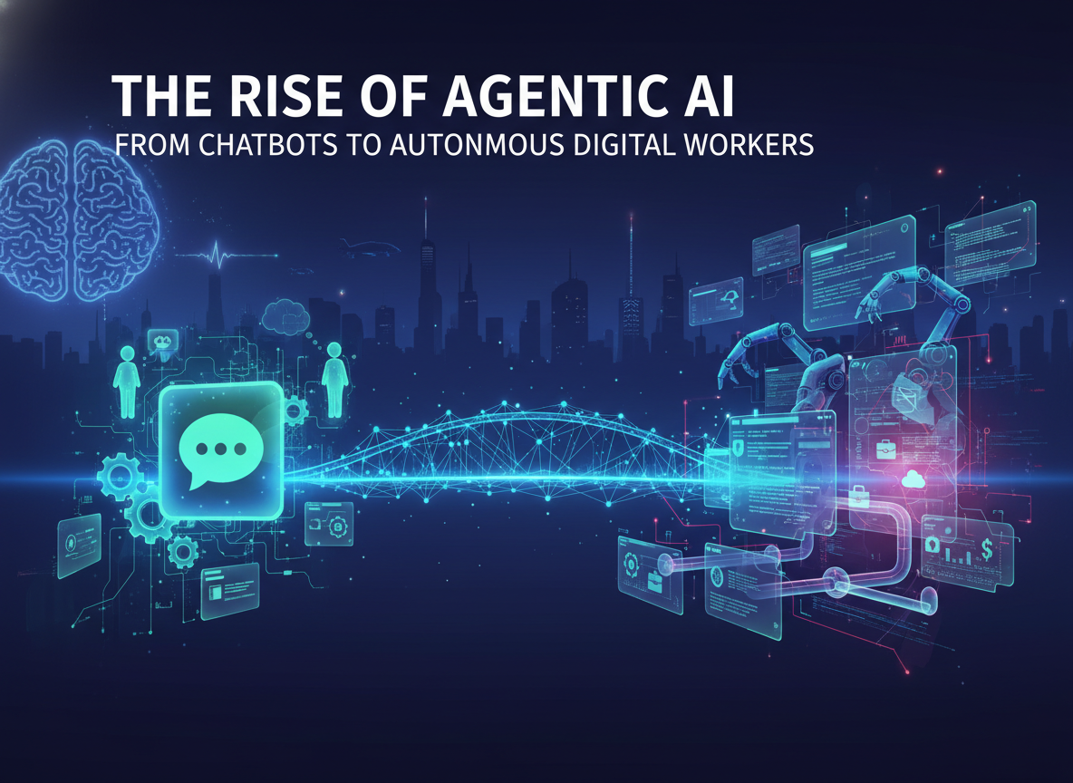 The Rise of Agentic AI: From Chatbots to Autonomous Digital Workers