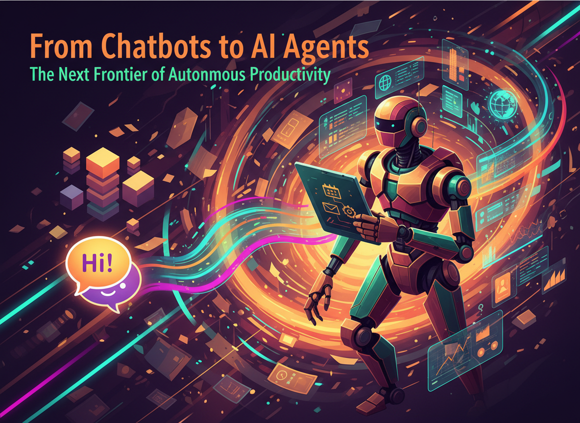 From Chatbots to AI Agents: The Next Frontier of Autonomous Productivity