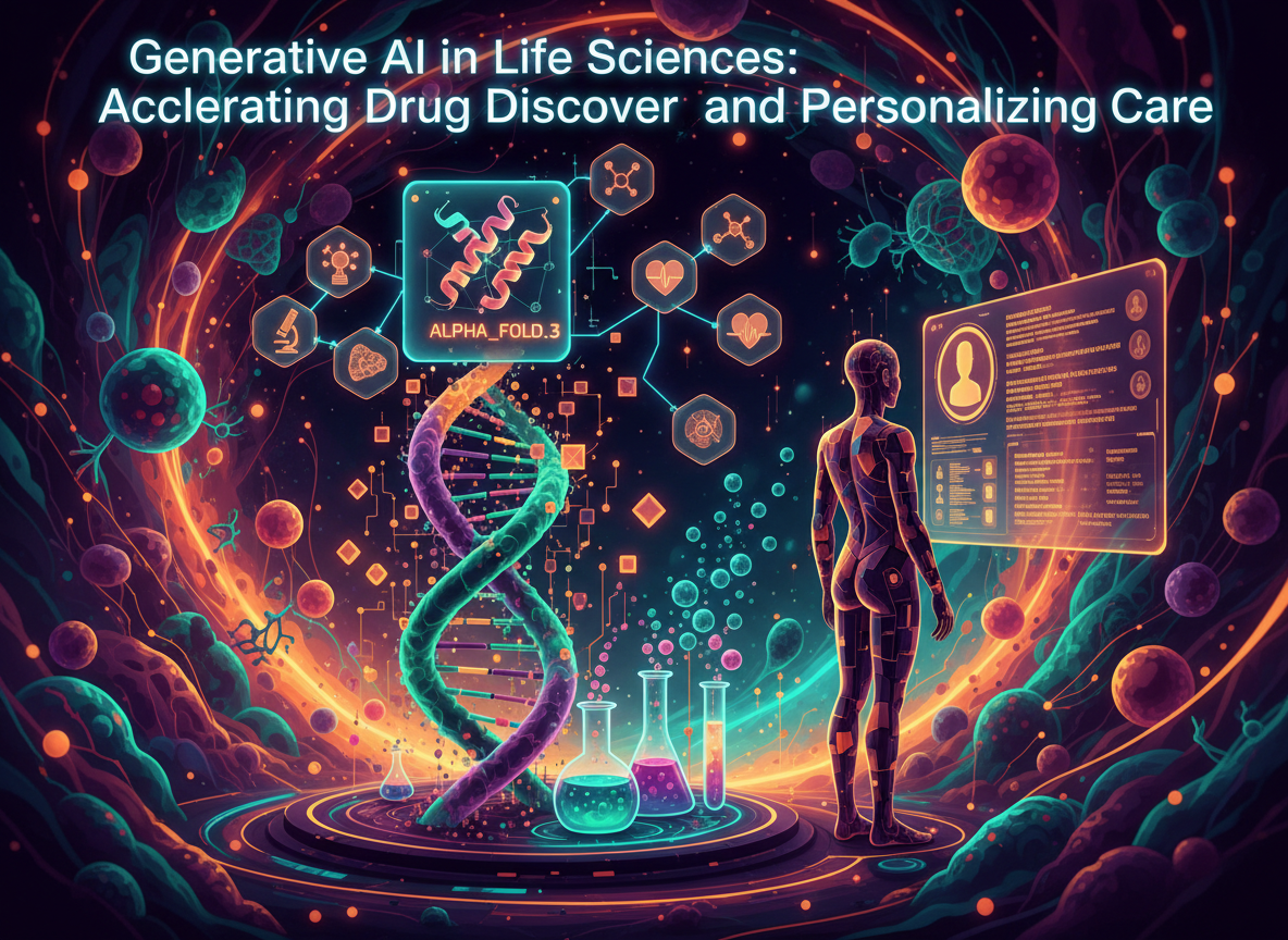 Generative AI in Life Sciences: Accelerating Drug Discovery and Personalizing Care