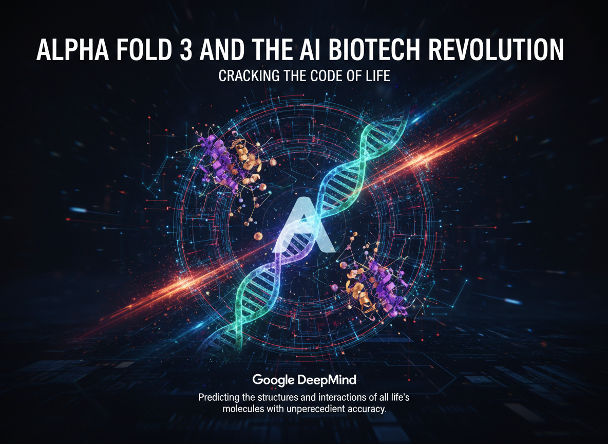 AlphaFold 3 and the AI Biotech Revolution: Cracking the Code of Life