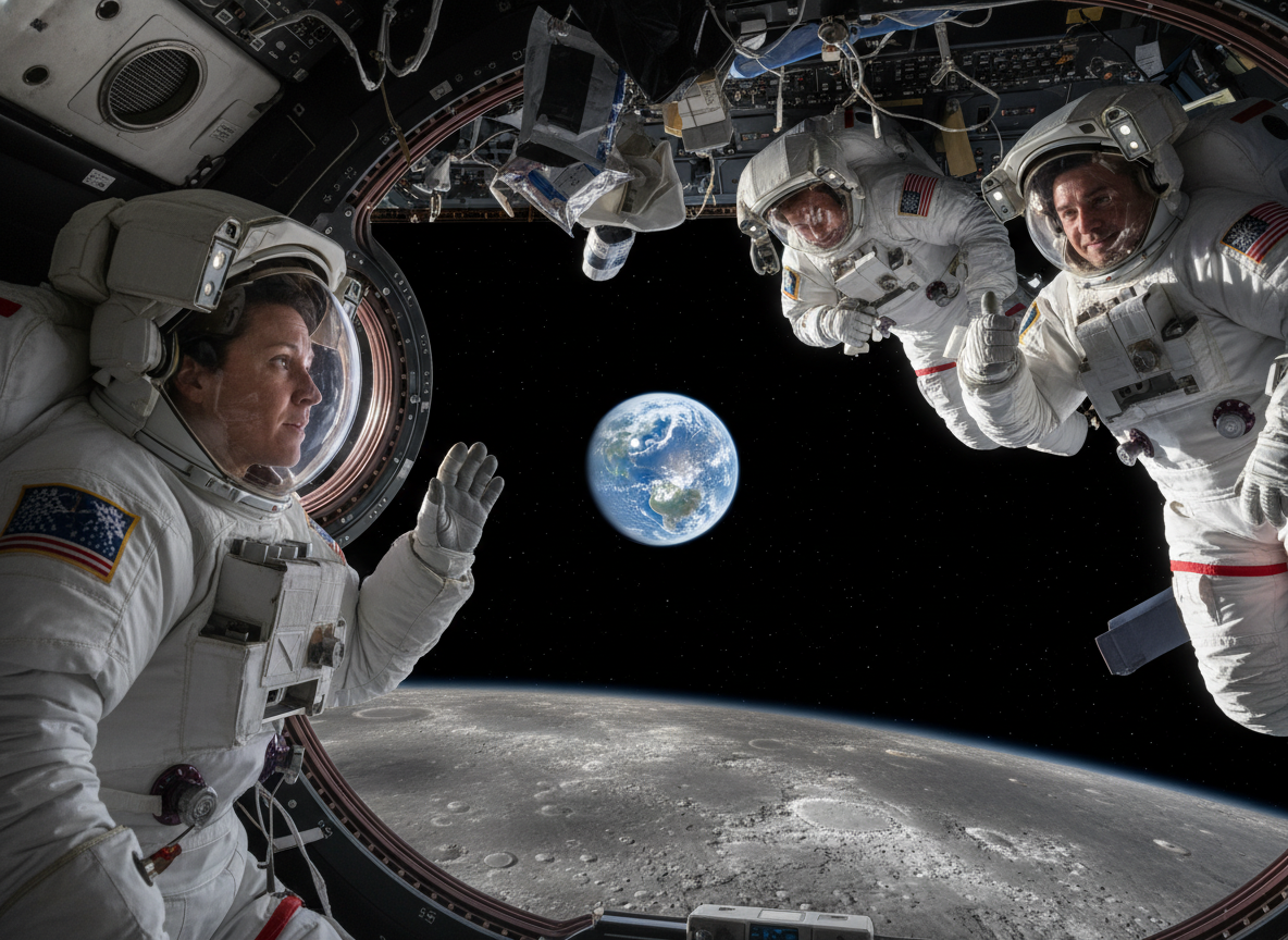 Humanity Breaks Distance Record: Artemis II Astronauts Begin Homeward Journey After Historic Lunar Flyby