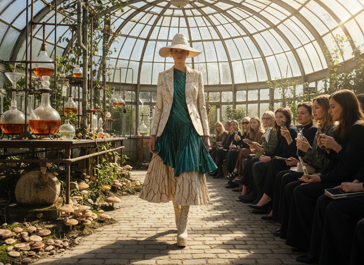 From Labs to Runways: The Rise of Mycelium-Based Bio-Couture and Carbon-Negative Silks