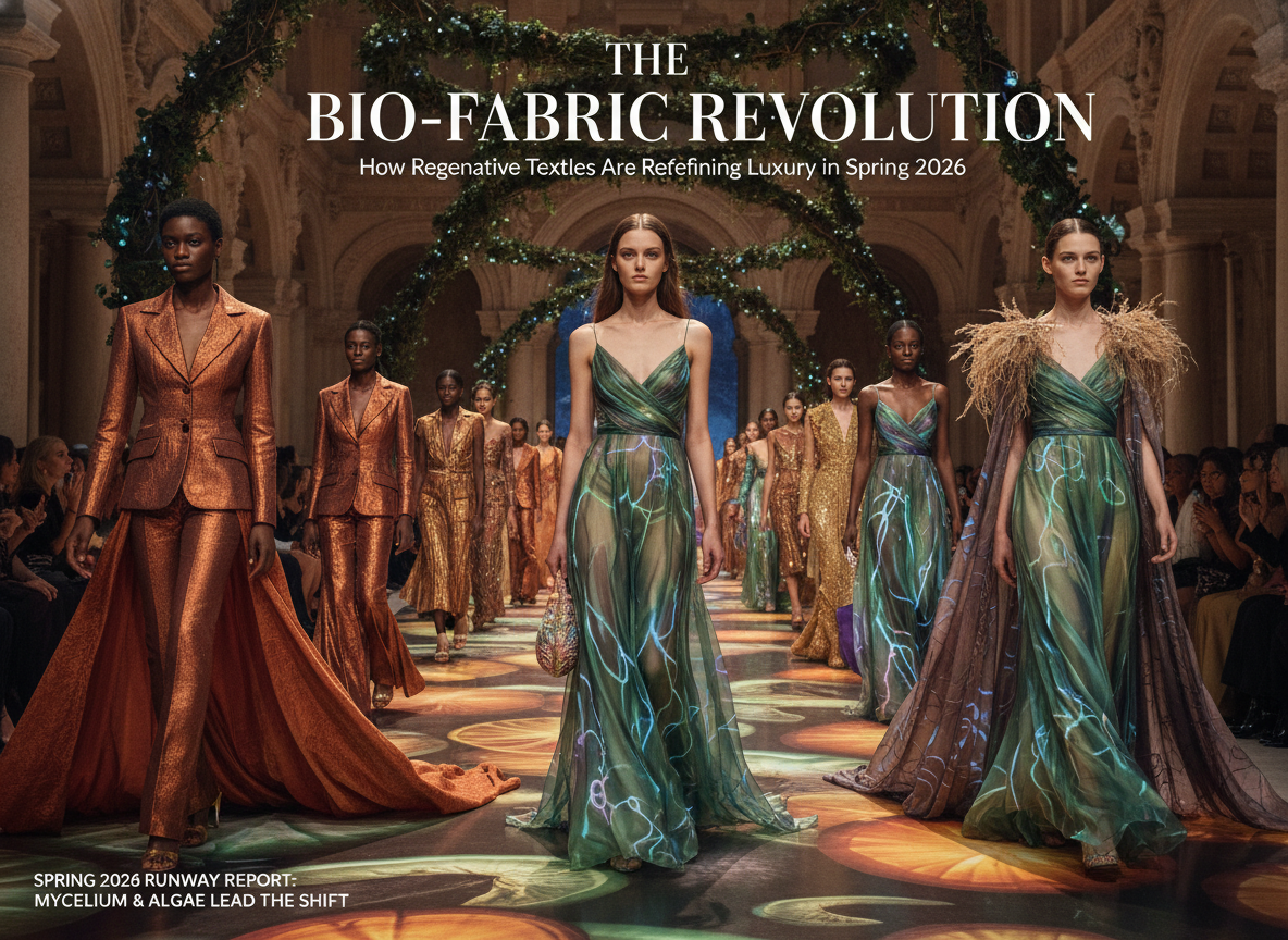 The Bio-Fabric Revolution: How Regenerative Textiles Are Redefining Luxury in Spring 2026