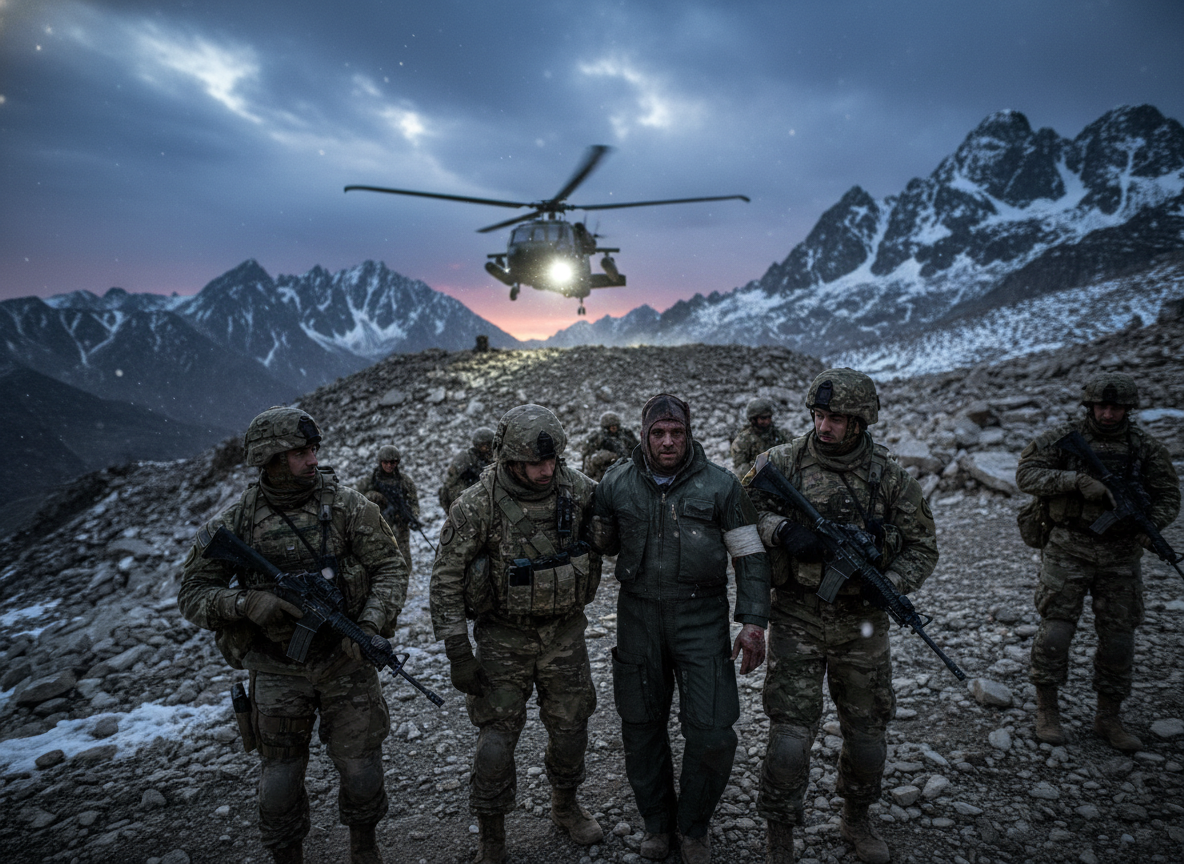 Daring Rescue in the Iranian Mountains: US Aviator Recovered as Trump Issues Tuesday Ultimatum