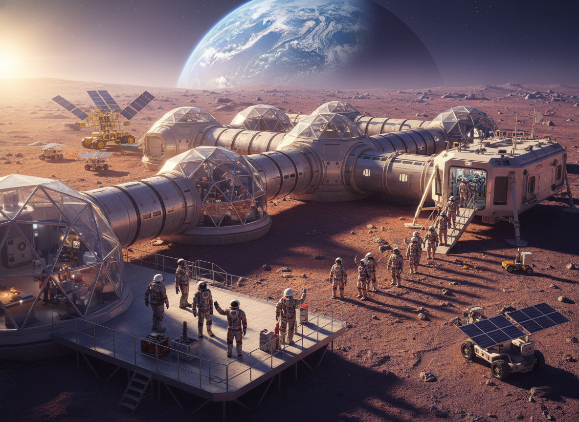 Historic Milestone: First Human Settlement on Moon Becomes Operational