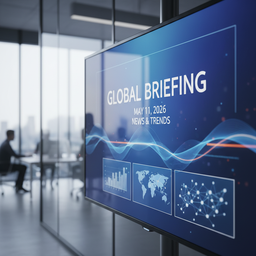 Global Briefing May 11, 2026: Geopolitical Standoffs, AGI Dialogues, and the $126 Trillion Economy