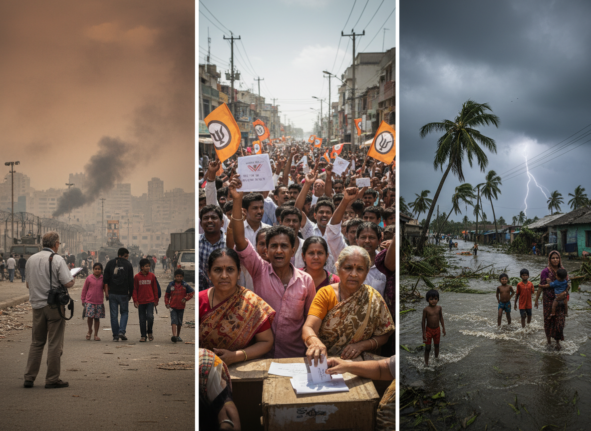 Global News Roundup: Geopolitical Tensions, Climate Emergencies, and Major Sporting Events of April 10, 2026