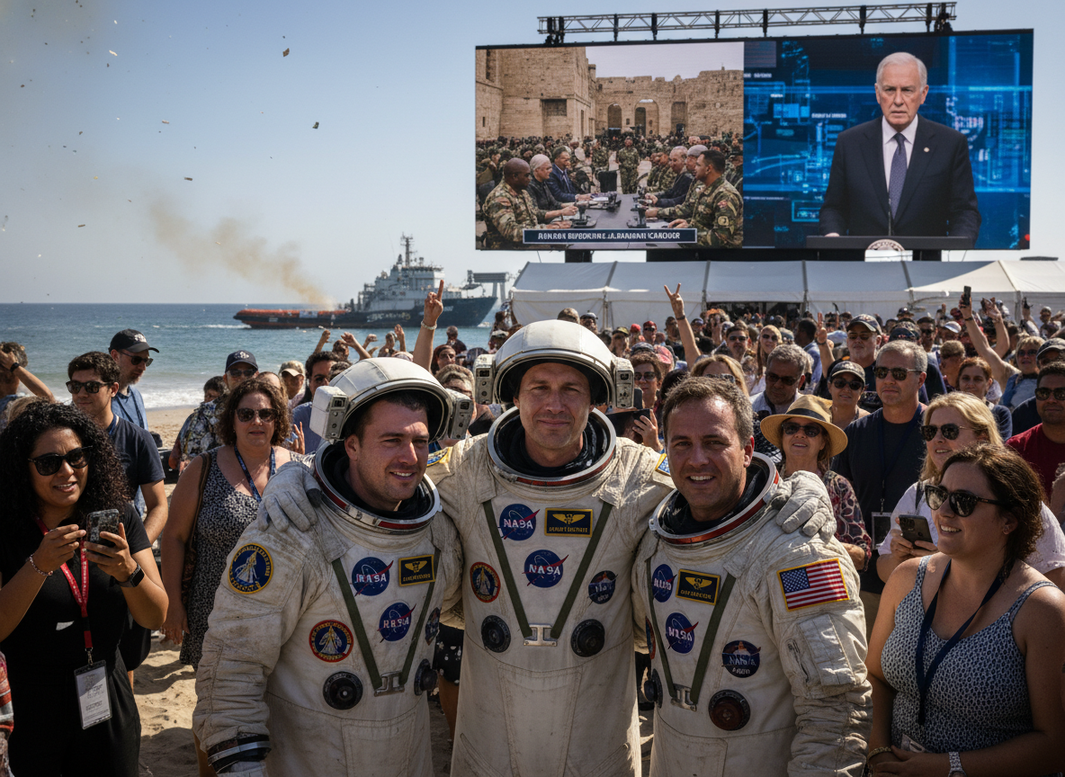 Global Report: Artemis II Heroes Return to Earth Amidst High-Stakes Geopolitical and AI Crisis