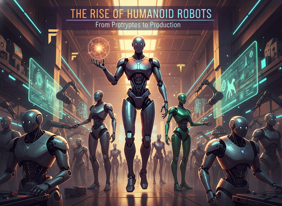 The Rise of Humanoid Robots: From Prototypes to Production