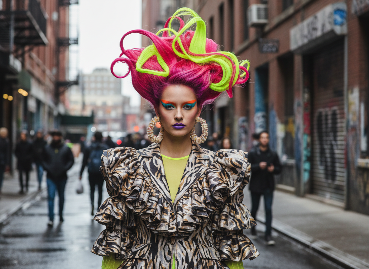 Hyper-Maximalism: The Resurgence of Sculptural Beauty and Neon Pigments