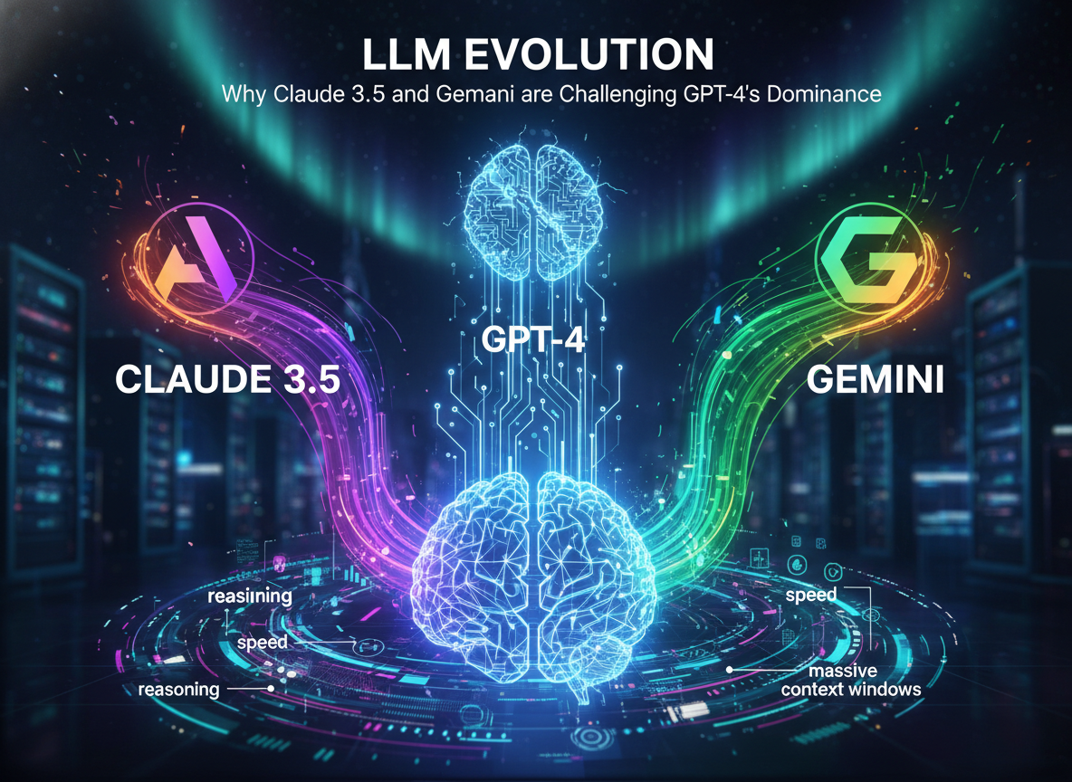LLM Evolution: Why Claude 3.5 and Gemini are Challenging GPT-4’s Dominance