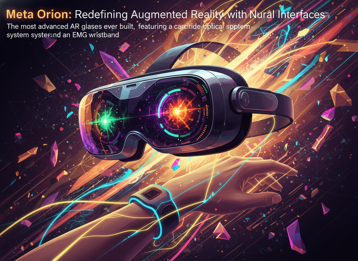 Meta Orion: Redefining Augmented Reality with Neural Interfaces