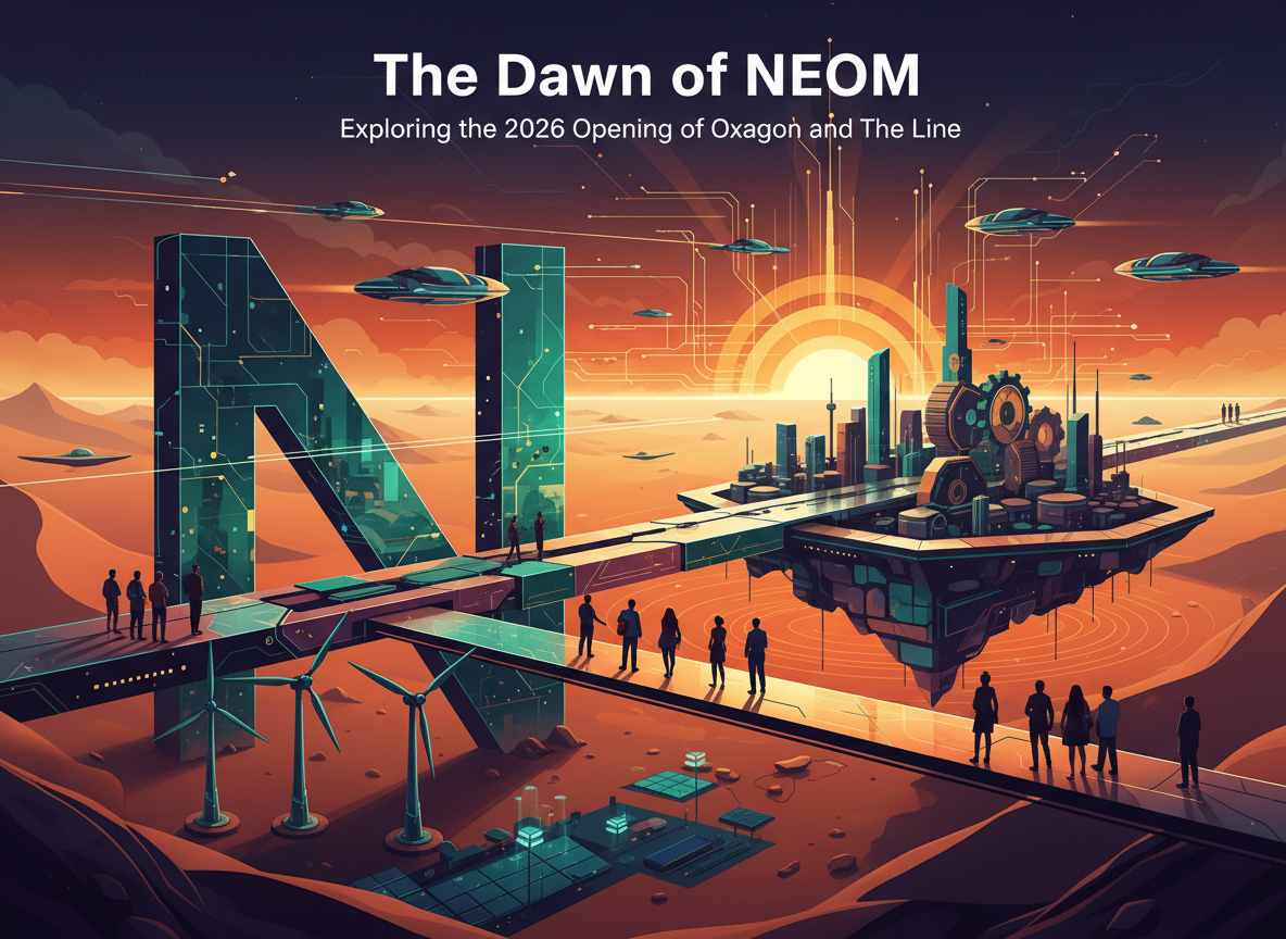 The Dawn of NEOM: Exploring the 2026 Opening of Oxagon and The Line