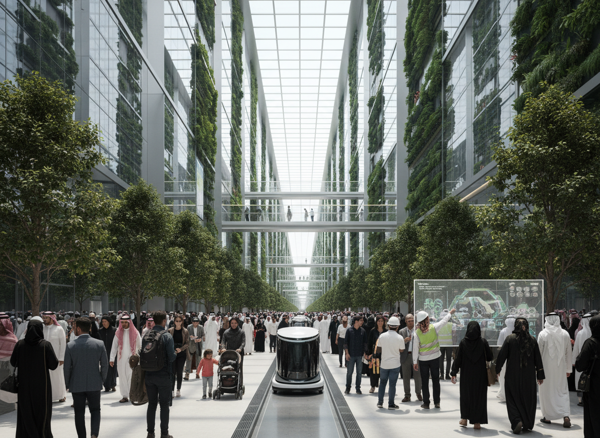 Neom's 'The Line' Opens First Phase: Saudi Arabia Unveils the Future of Urban Living