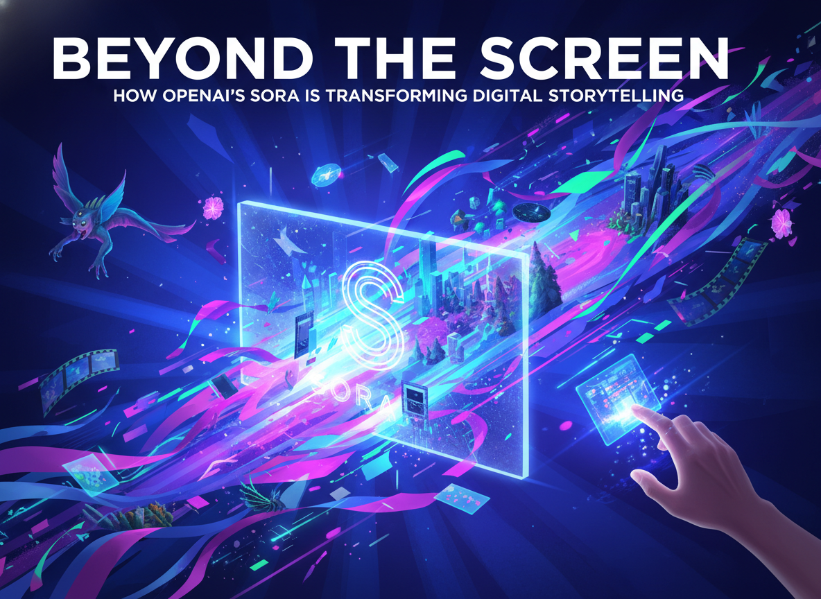 Beyond the Screen: How OpenAI's Sora is Transforming Digital Storytelling