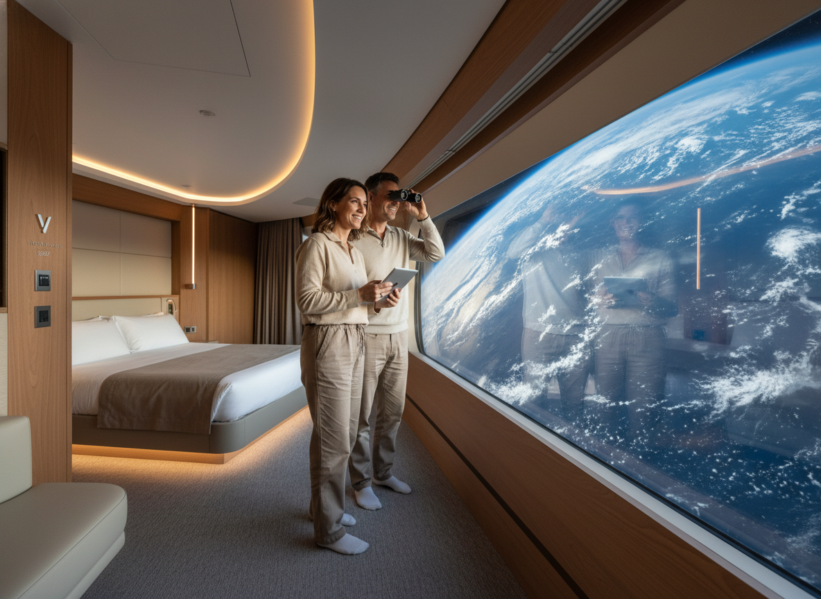 Starship Suites: First Reservations Open for the Voyager-Class Orbital Hotel