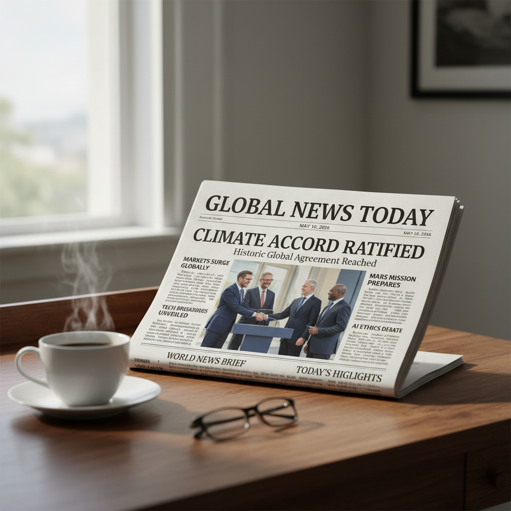 Global News Brief: The Top 10 Headlines Reshaping Our World on May 10, 2026