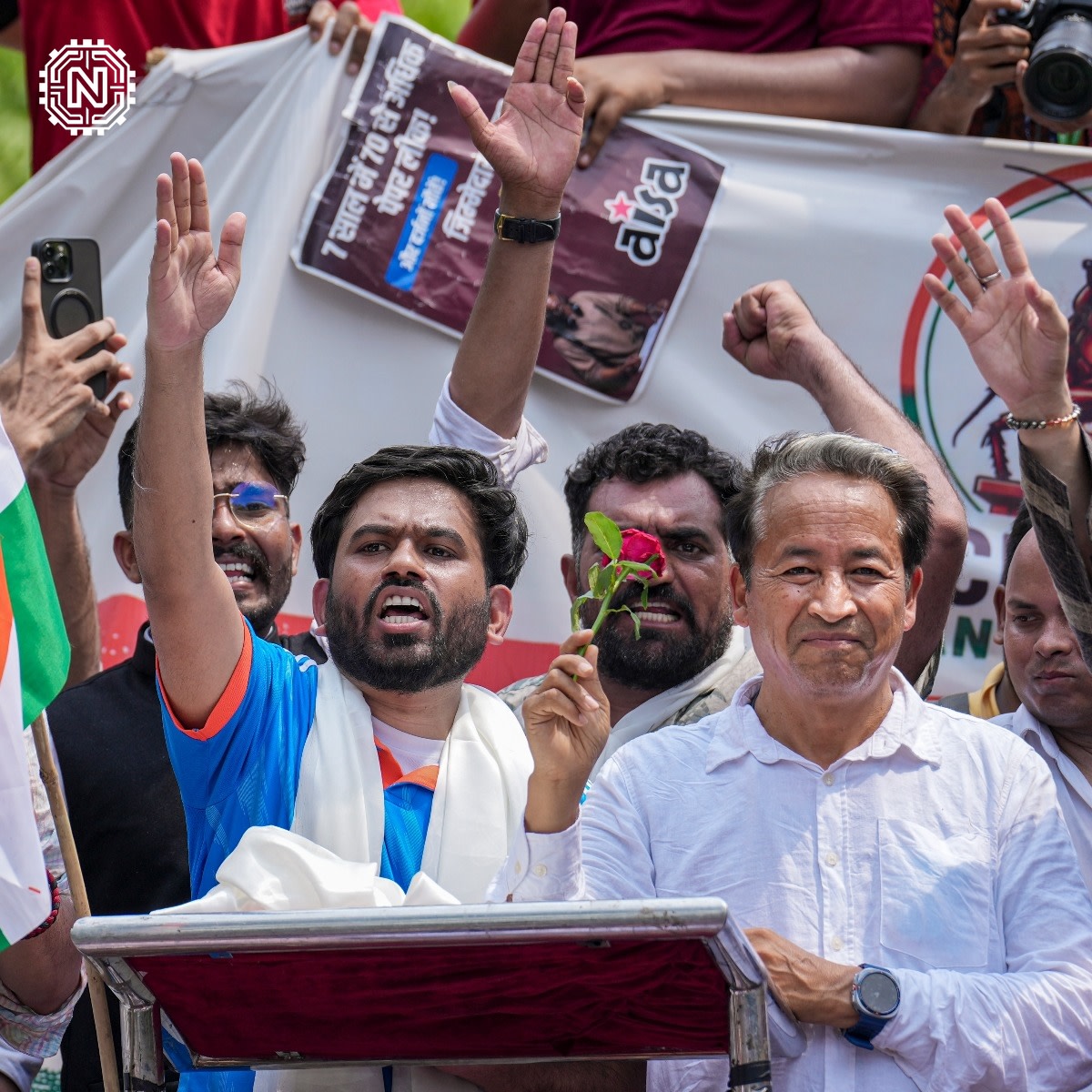 Indian Activist Wangchuk Urged to End Hunger Strike Over Exam Paper Leaks