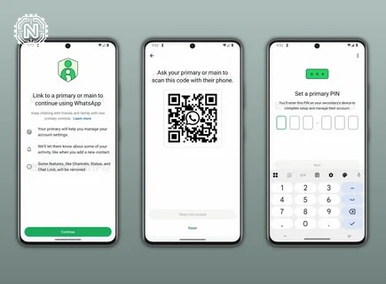 WhatsApp update notification on smartphone