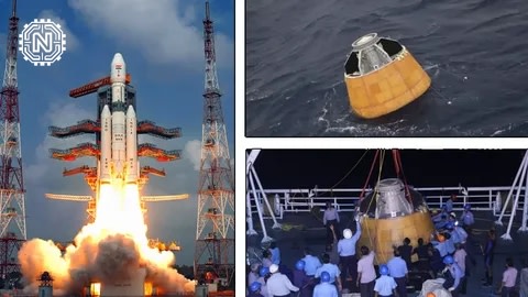 ISRO space mission launch date marked on calendar