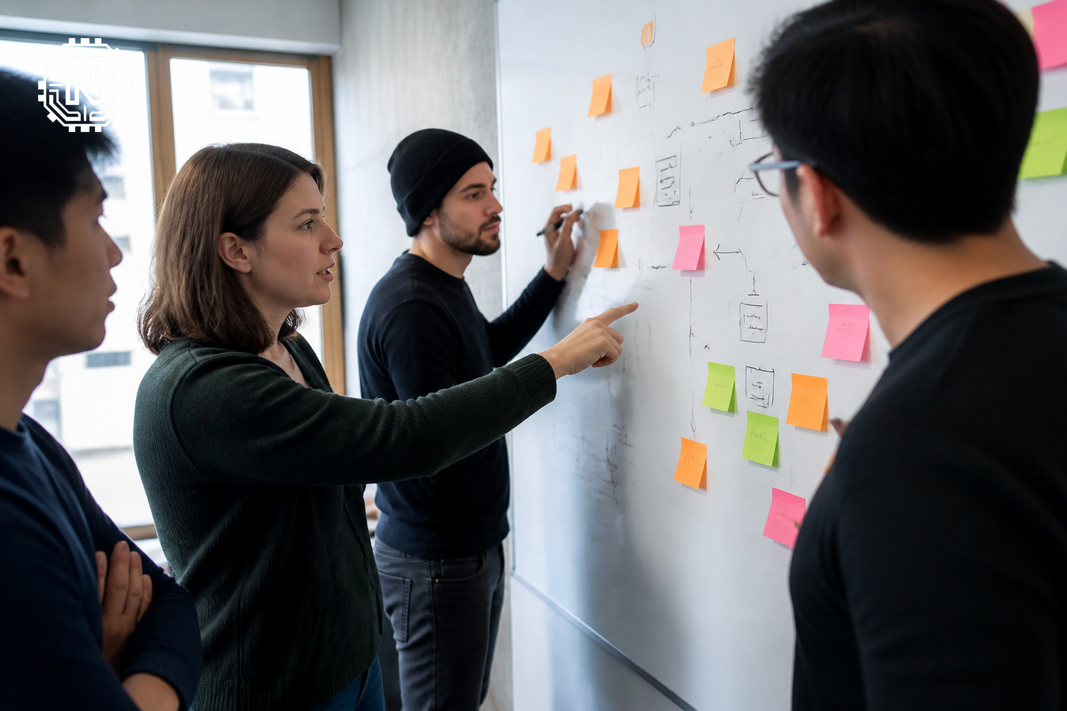 IT team discussing challenges in adopting zero trust security