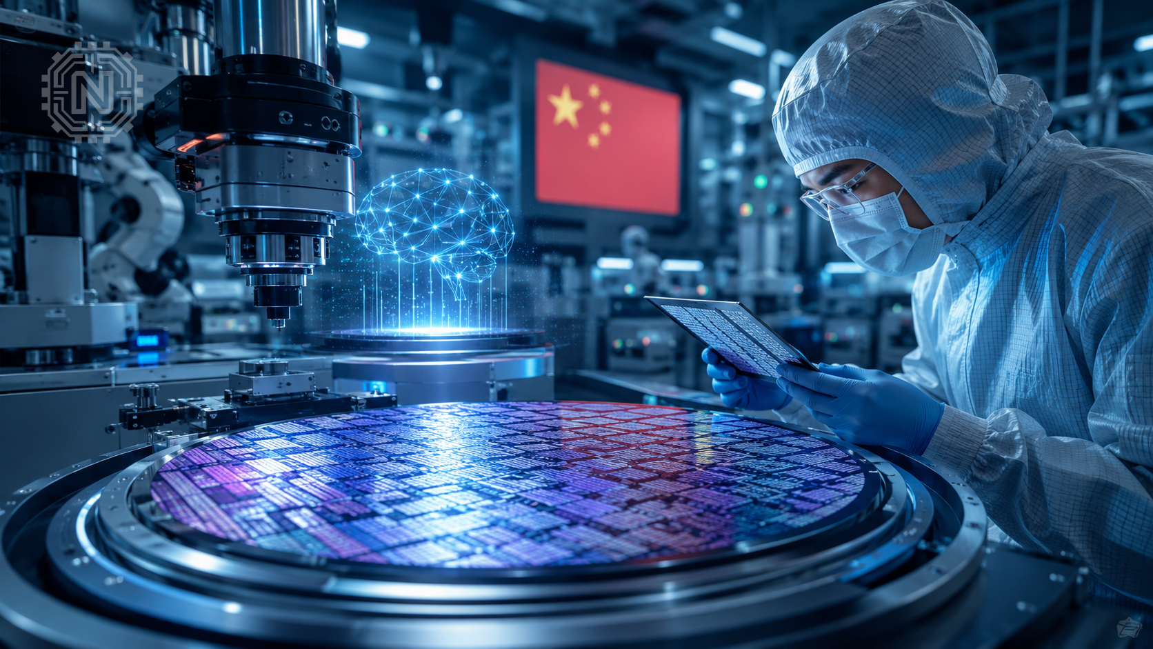 AI processor illustrating surging demand for DRAM and high-bandwidth memory in data centers