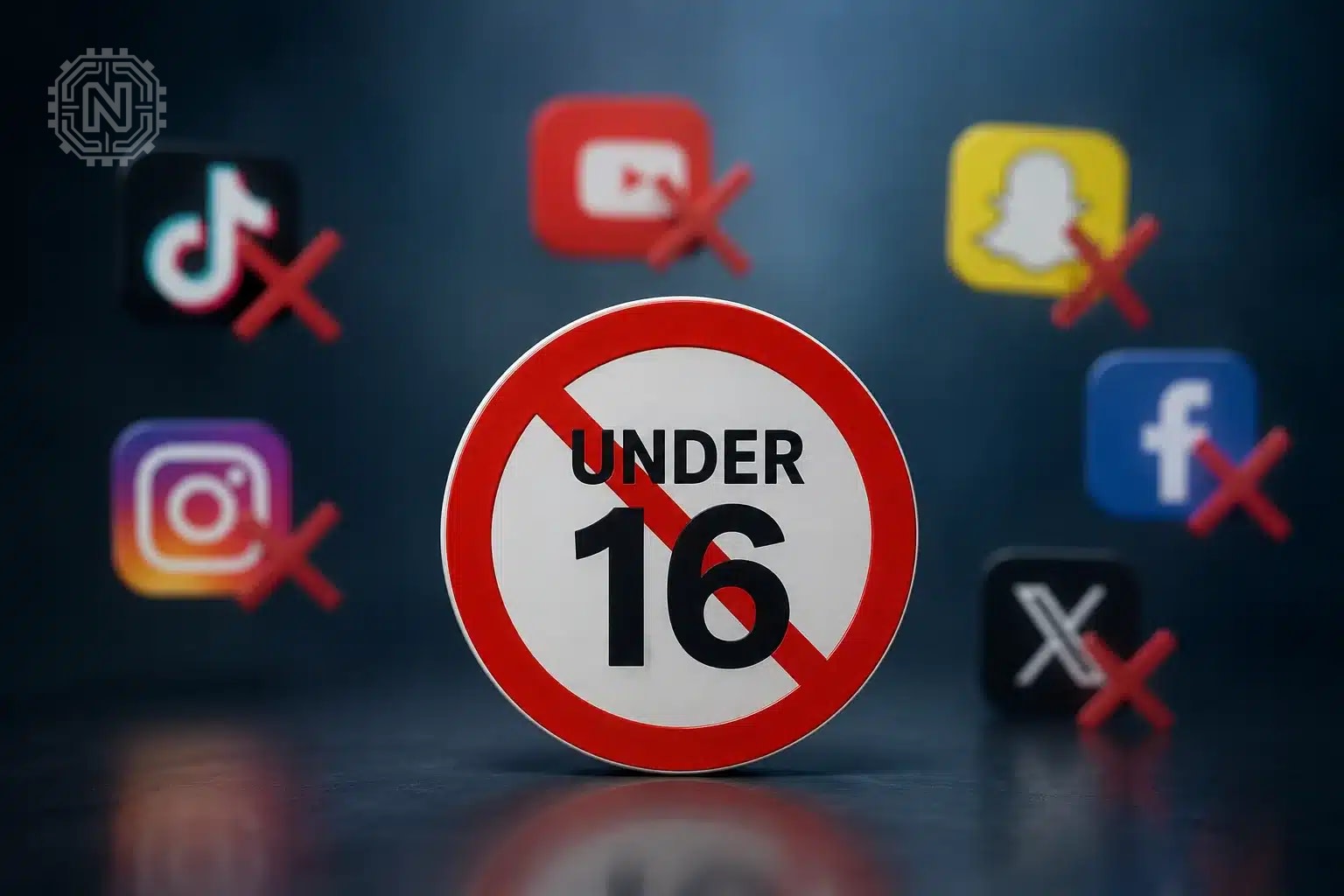 Vietnam flag and smartphone illustrating proposed social media restrictions for users under 16
