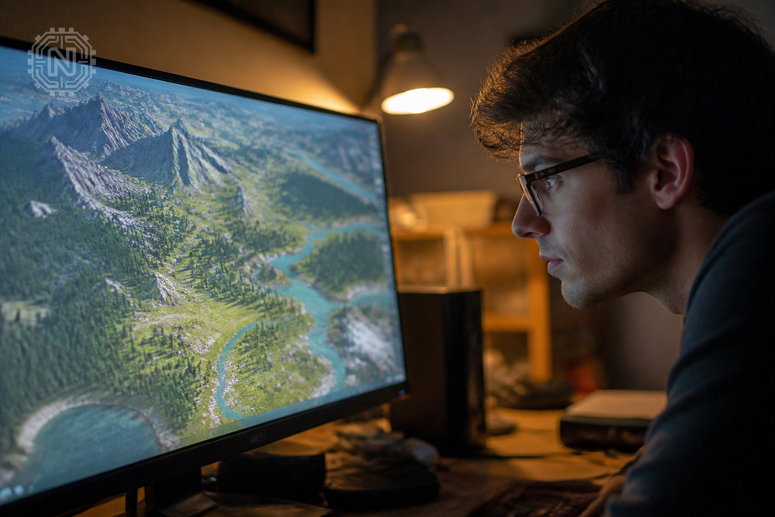 Procedural generation in gaming creating unique worlds