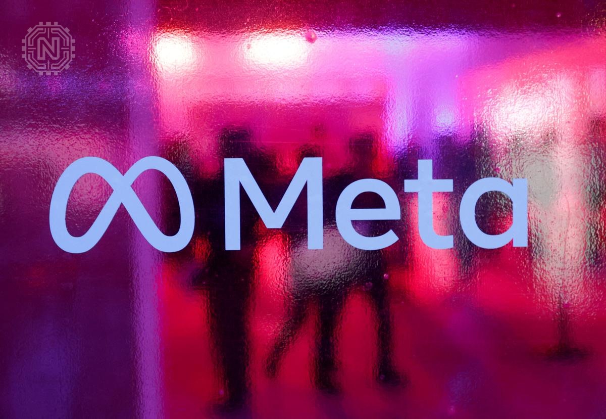 AI-optimized server infrastructure representing Meta's compute investment