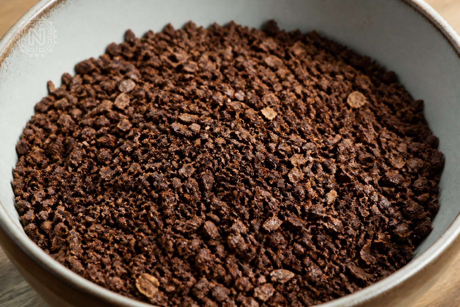 coarsely ground coffee beans for making cold brew