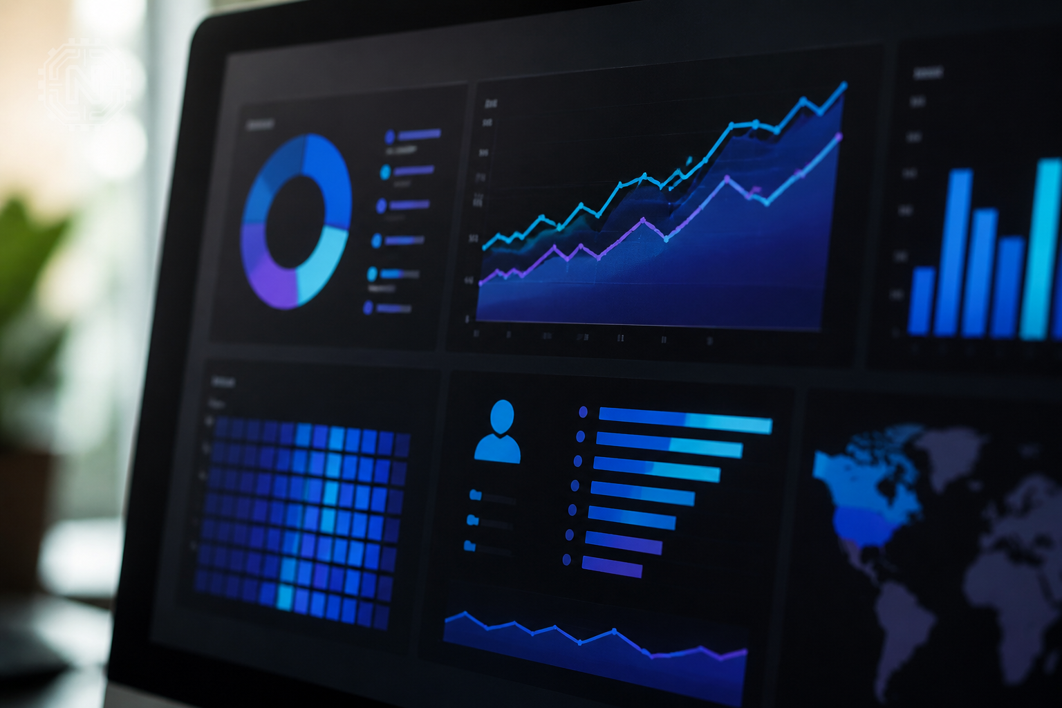 personalized marketing analytics on a computer screen