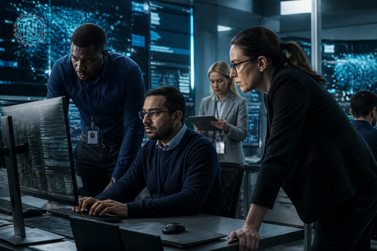 Incident response team utilizing AI technologies