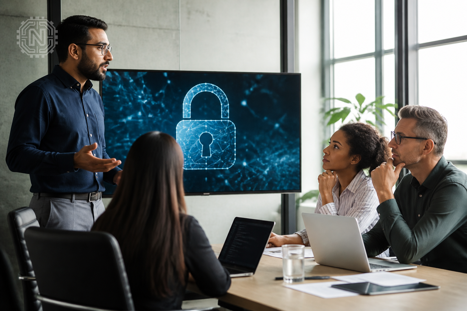 cybersecurity team reviewing containment and monitoring controls for AI agents