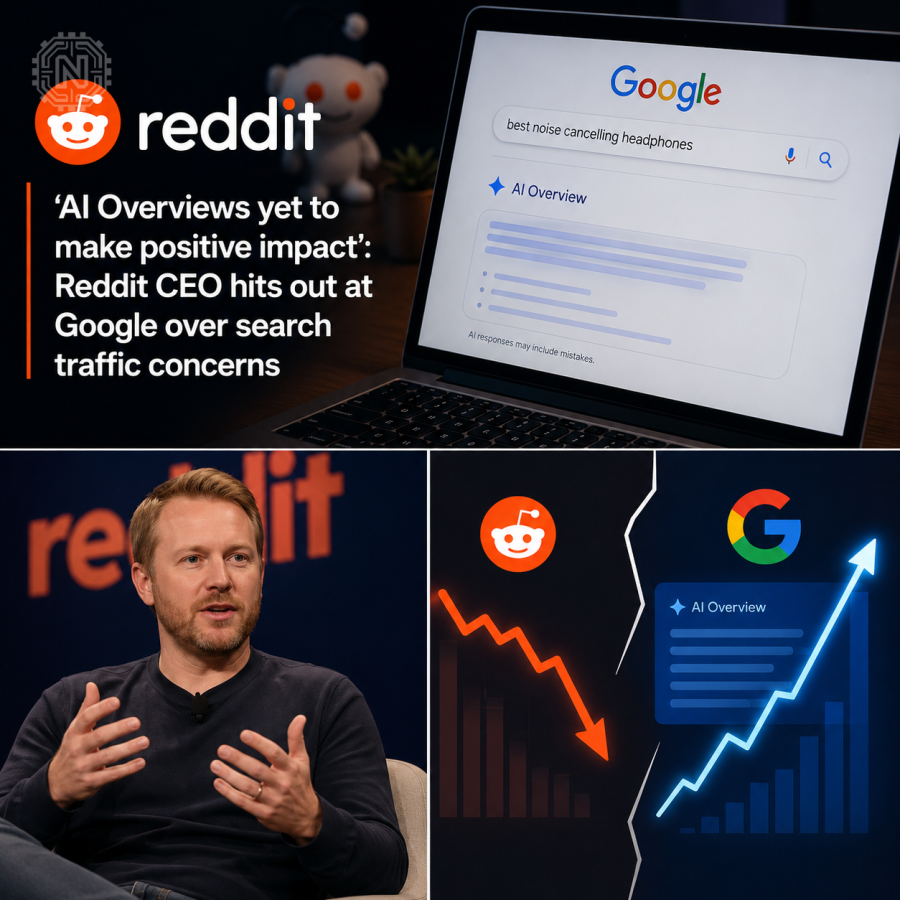 Reddit Ceo Criticises Google Ai Overviews Over Search Traffic