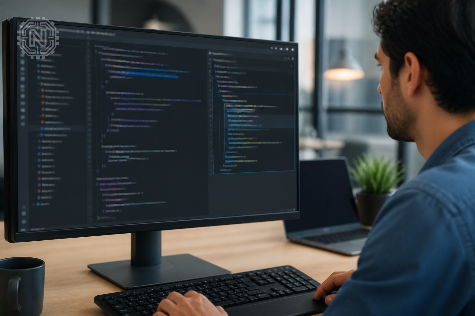 AI code assistant integrated into IDE for real-time suggestions