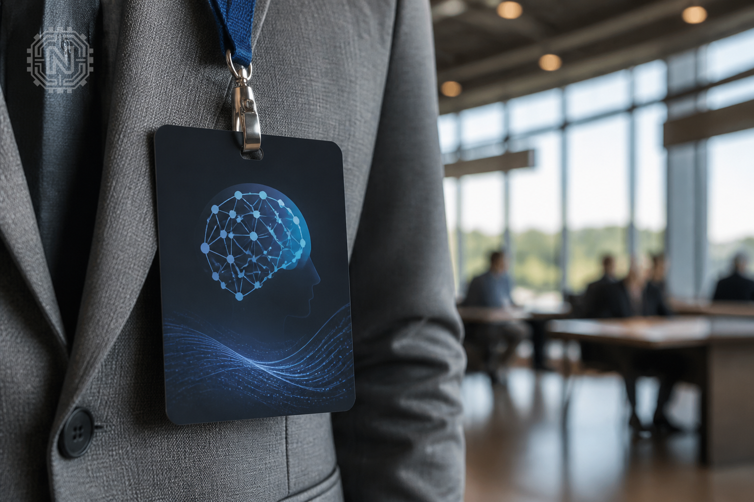Conference badge for the 2026 AI security summit