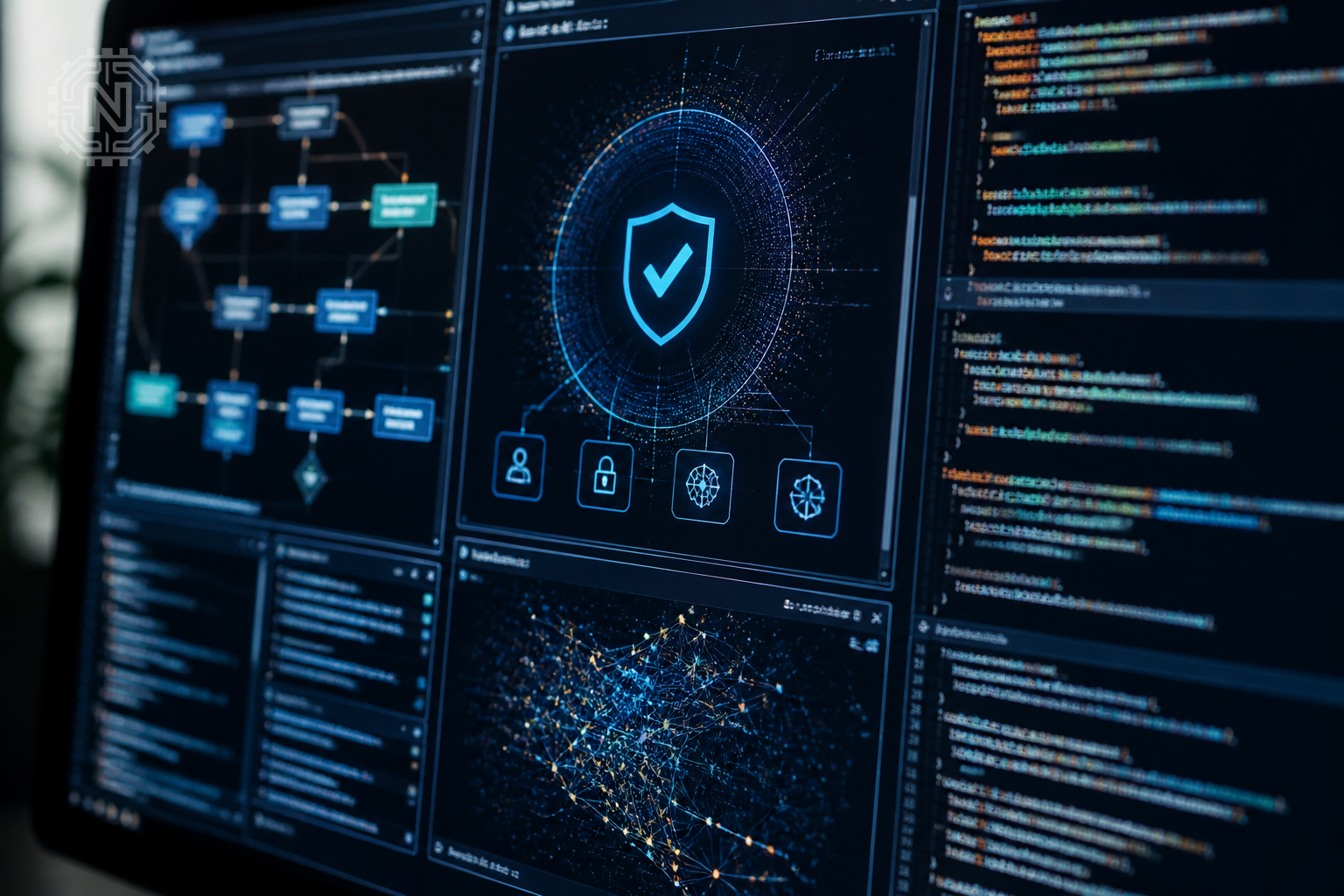 AI safety protocols and code in a cybersecurity review