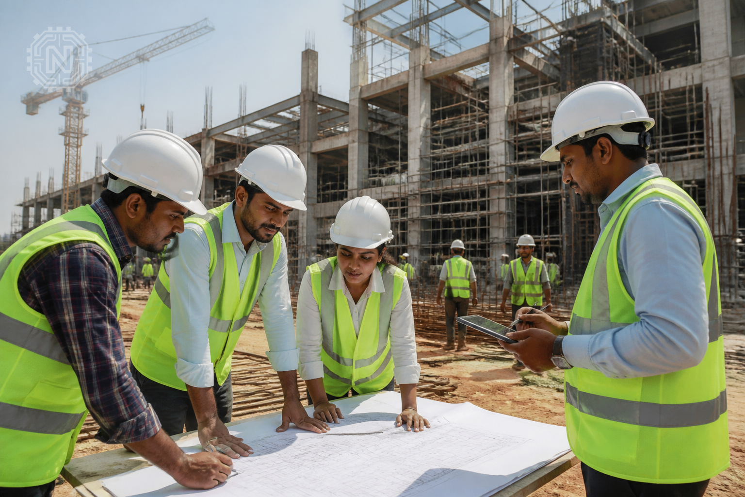 construction of NVIDIA AI factory in Chennai