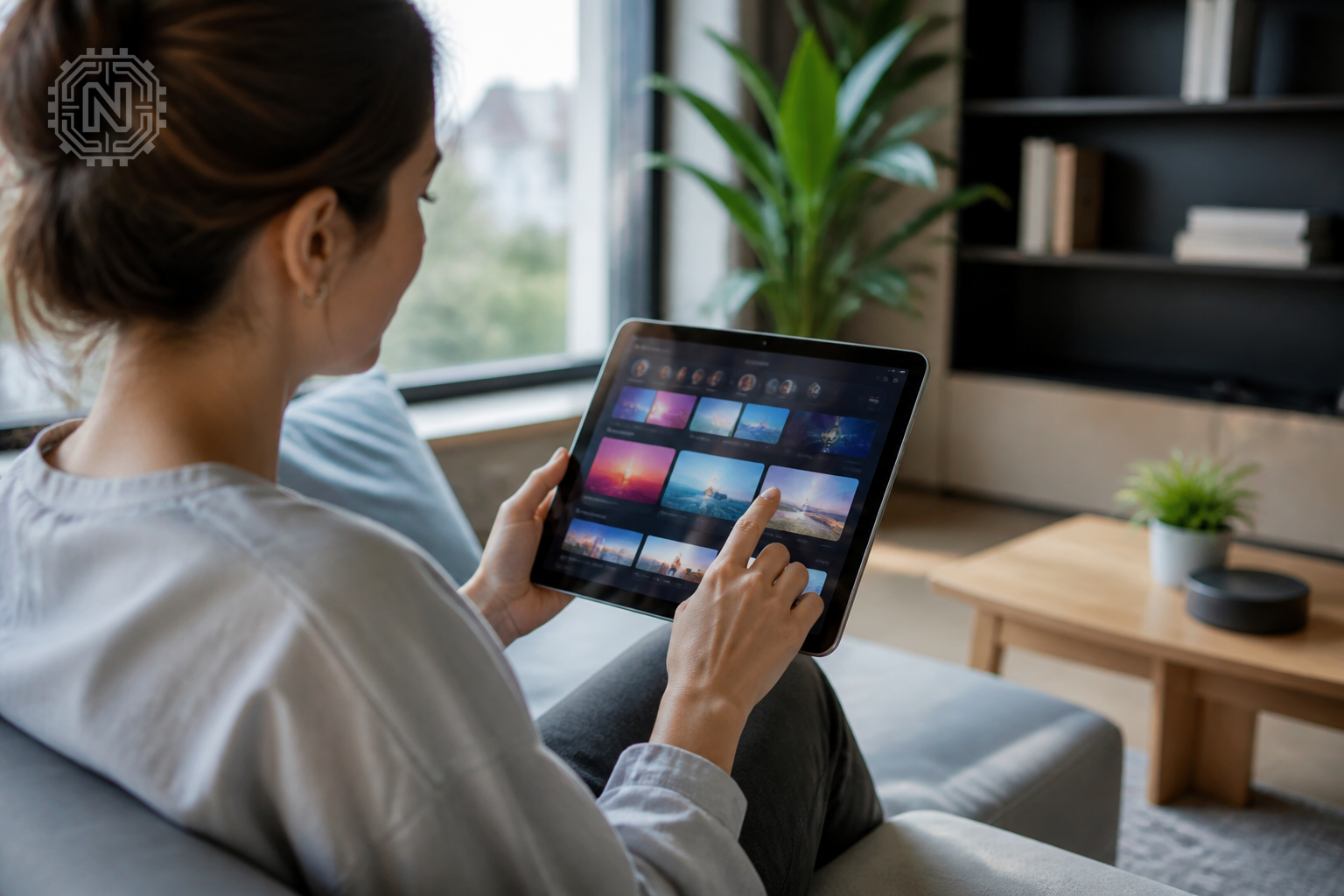 User experiencing personalized app interface in 2026