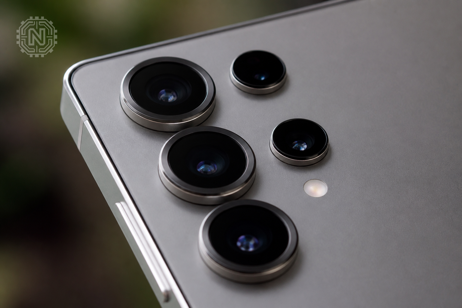 Galaxy S25 Ultra camera system with multiple lenses