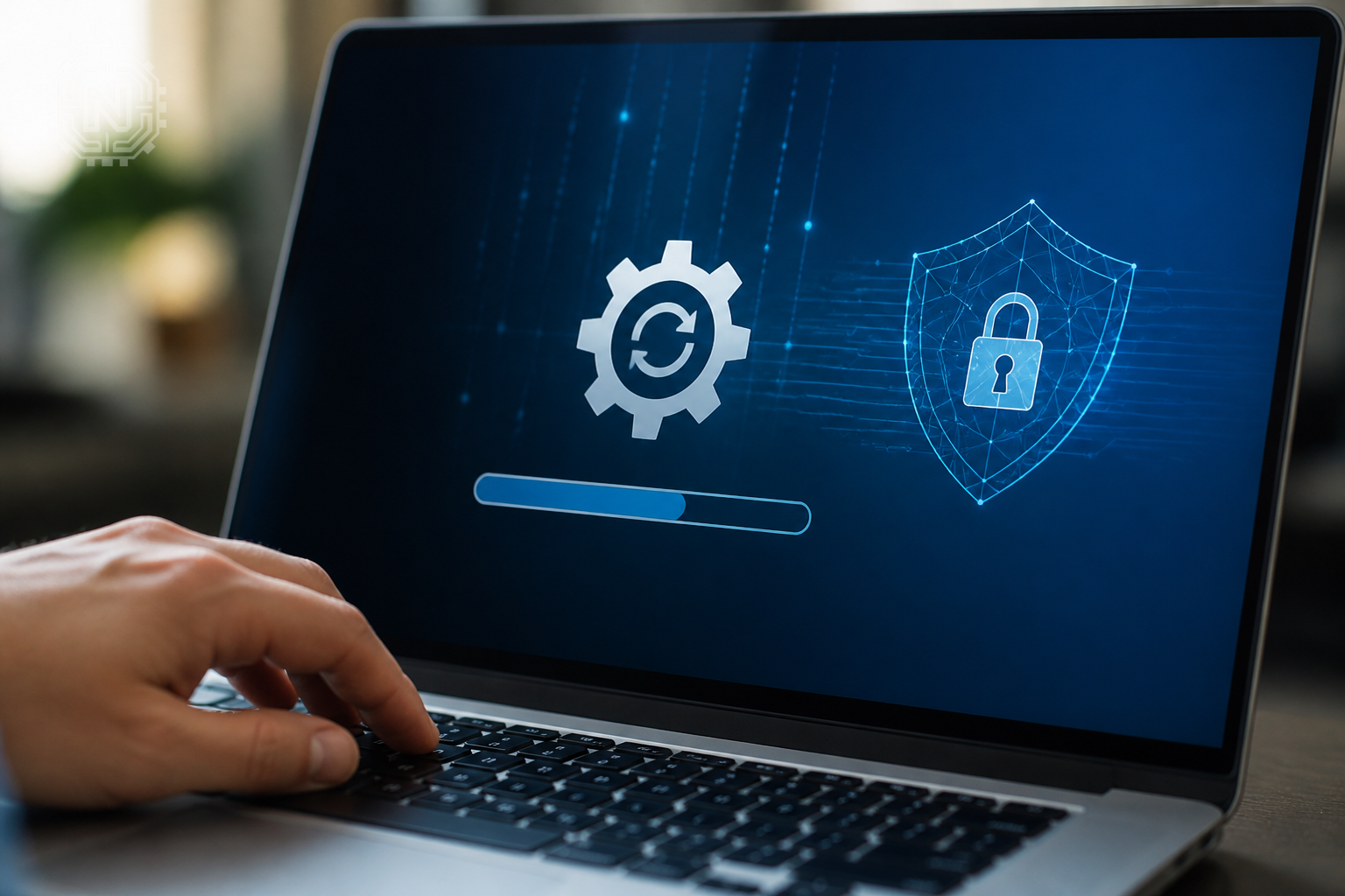 Malicious code injection into software updates in supply chain