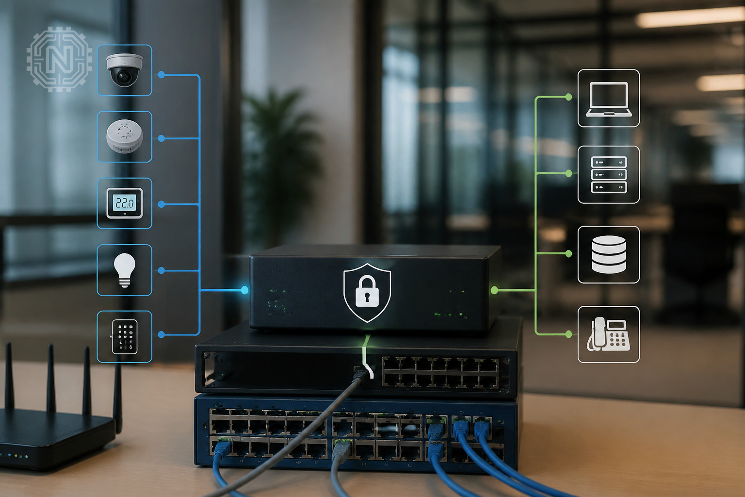 IoT network segmentation for enhanced security