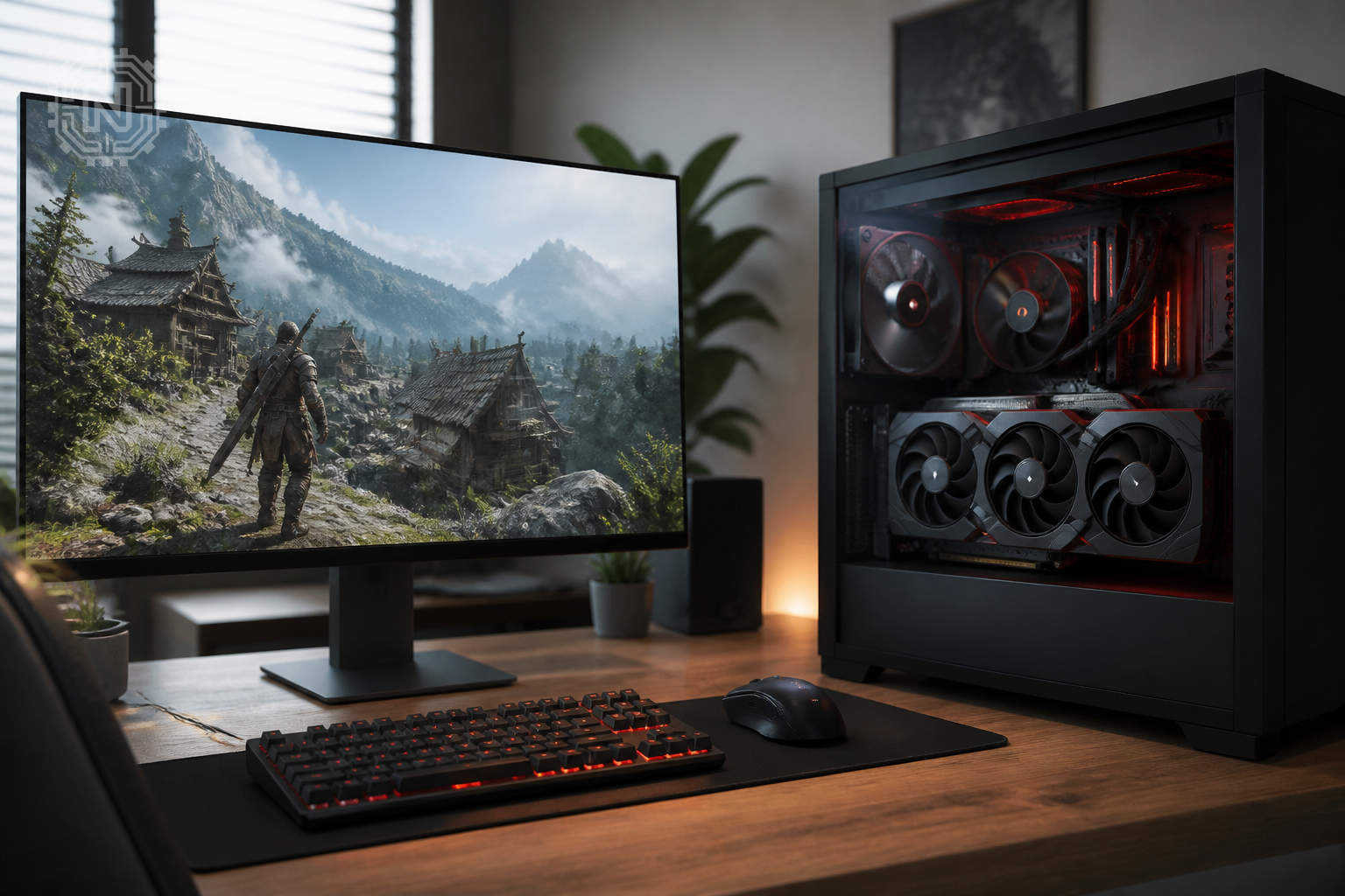 AMD Radeon RX 8900 XT GPU in a high-end gaming PC