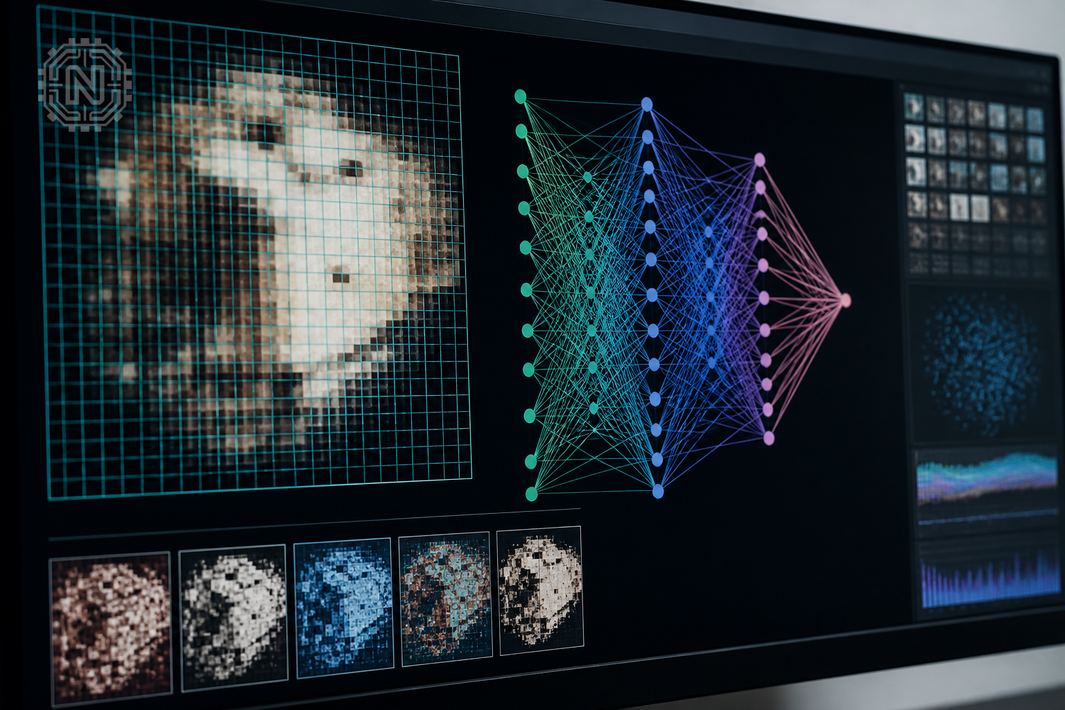 Neural network analysis of AI-generated media