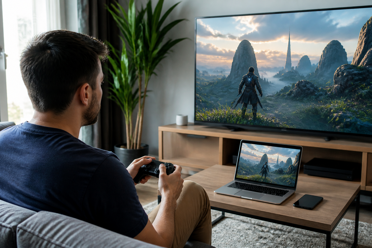 cloud gaming on smart TV with multiple devices in 2026