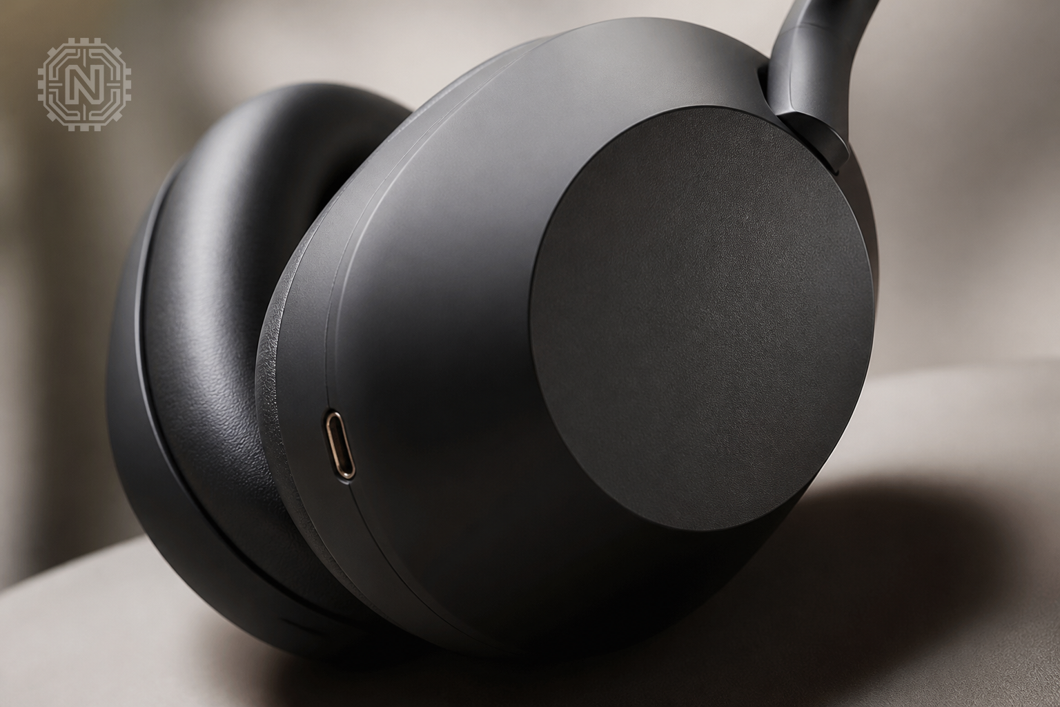 Design details of Sony WH-1000XM5 headphones