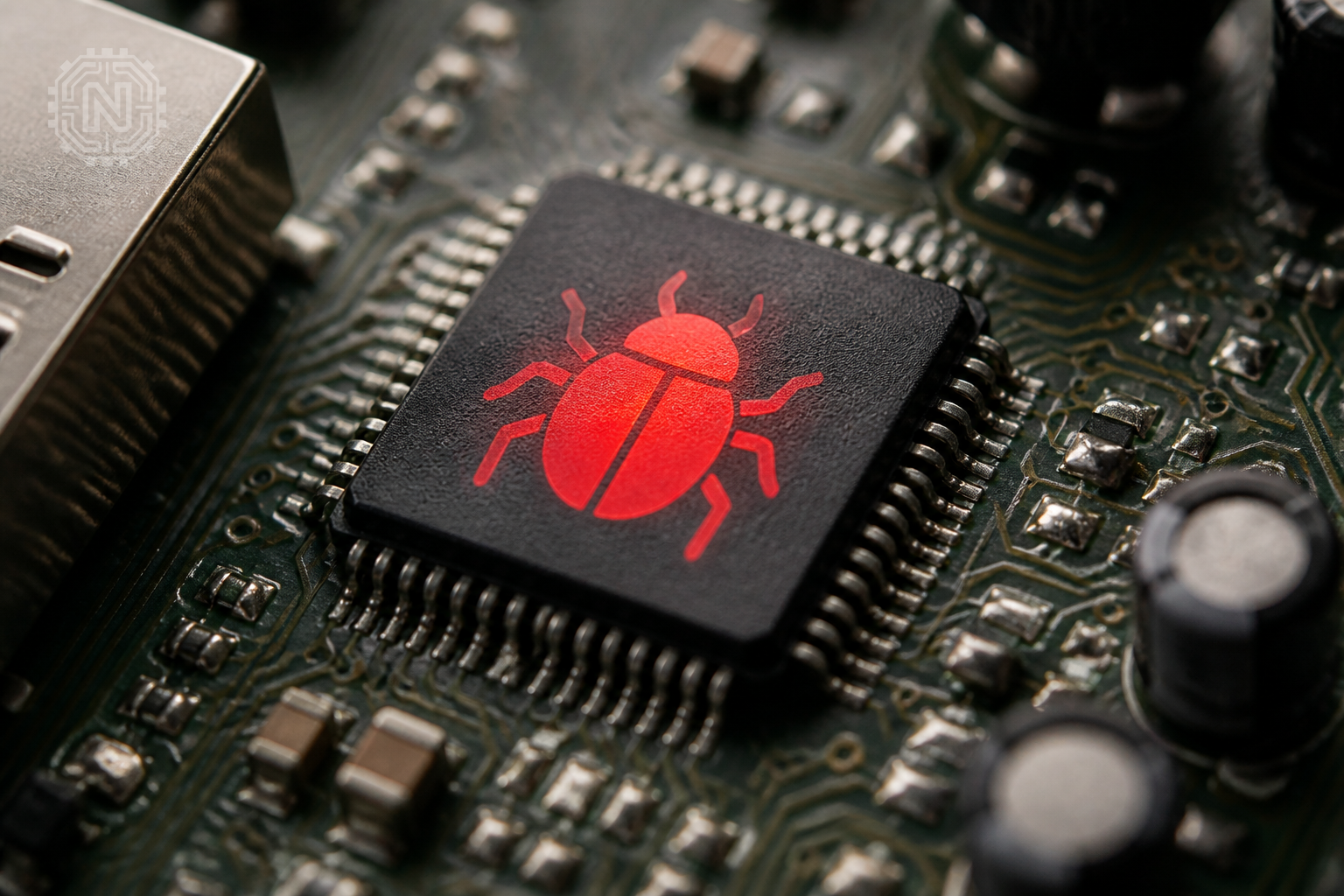 Malicious firmware threat in supply chain hardware